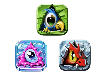 Doodle creatures涂鸦生物+涂鸦王国 Doodle Kingdom+Doodle Farm涂鸦农场【益智解谜】