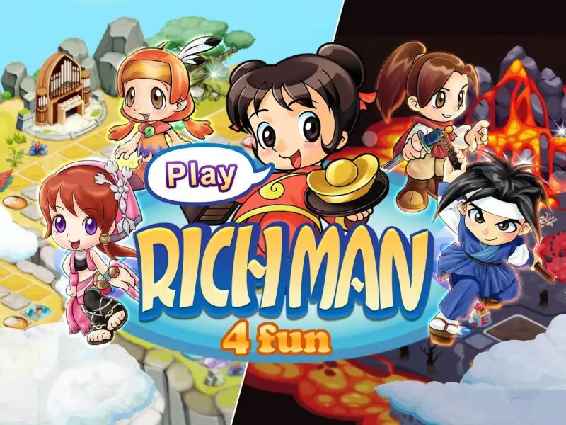 大富翁4FUN --- 内购人物地图完整版--单机游戏【策略桌游】