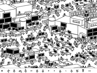 隐藏之人隐藏的家伙Hidden Folks 【找茬解谜】