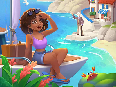 【国际服】漫游小镇Seaside Escape【模拟经营】