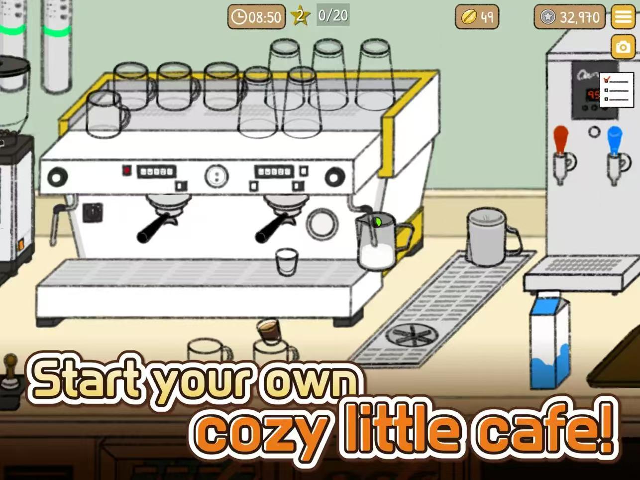 【国际服】小咖啡店的故事tiny coffee shop story【模拟经营】