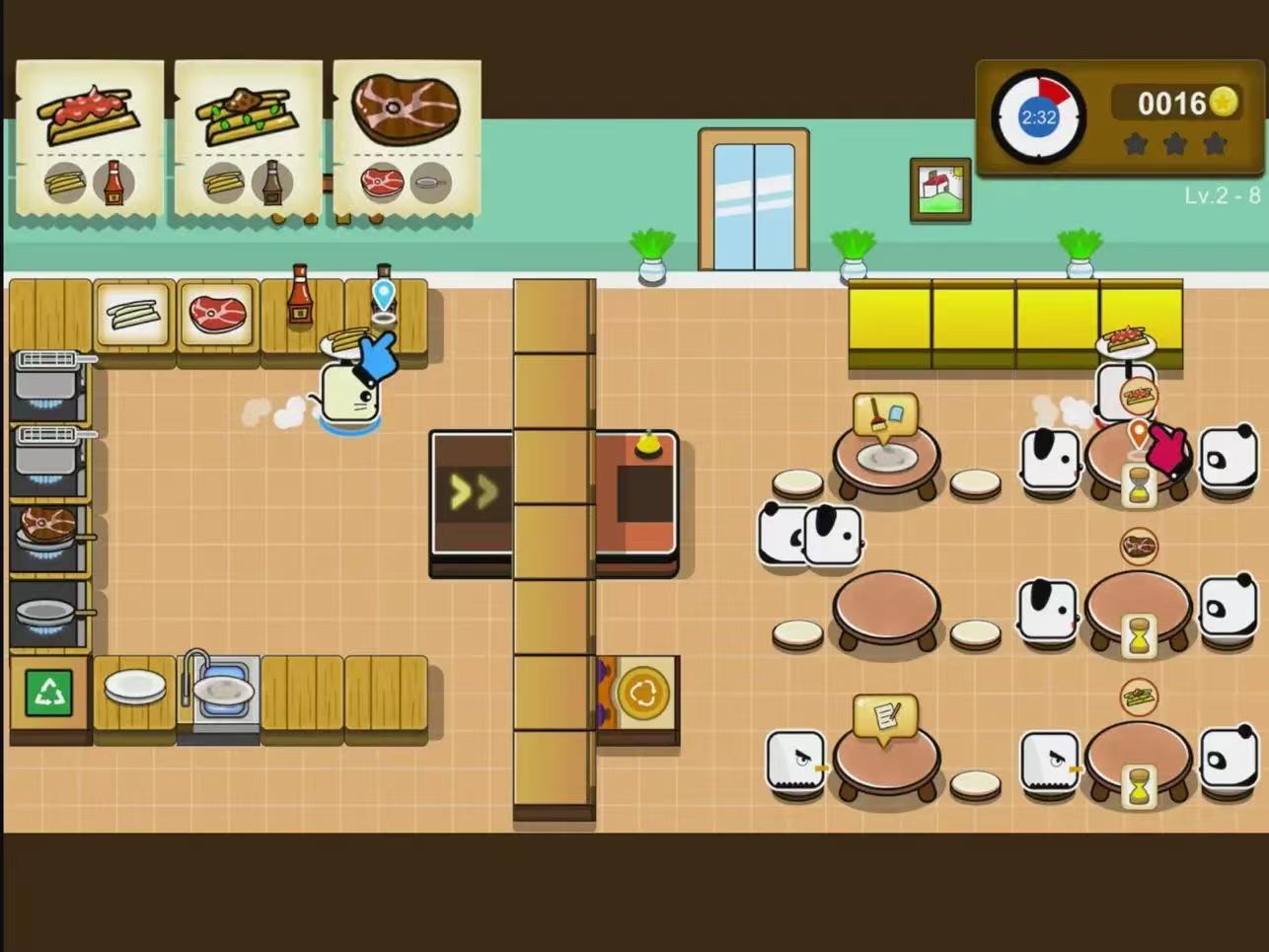 【国际服】双人烹饪游戏 PKKP Let‘s cook【合作烹饪】